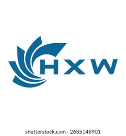 HXW-Briefdesign. Logo-Design für HXW-Letter-Technologie. HXW Monogram Logo Design für Unternehmer und Unternehmen.