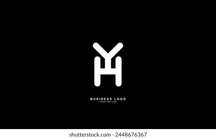 HY, YH, H, Y, Abstract Letters Logo Monogram