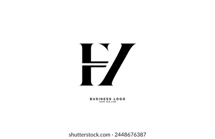 HY, YH, H, Y, Abstract Letters Logo Monogram