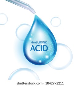 Hyaluronic acid or abstract molecules design