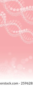 Hyaluronic acid and Niacinamide hair and skin solutions ad, pink collagen serum drop with cosmetic advertising background ready to use, illustration vector.	