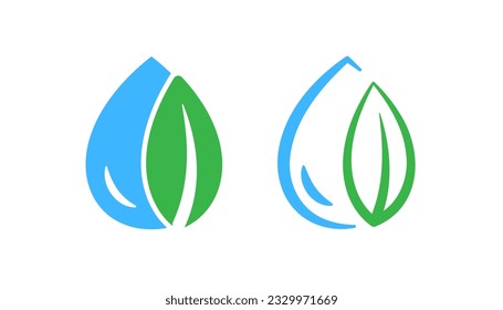 Hyaluronic Acid vector icon logo badge concept design