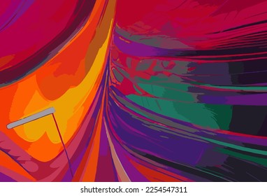 hybrid computer graphics texture abstract background eps10