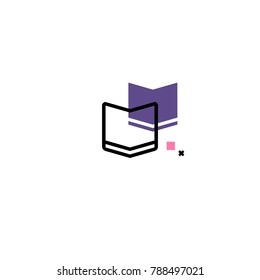 Hybrid Open Book Icon Stock Vector (Royalty Free) 788497021 | Shutterstock