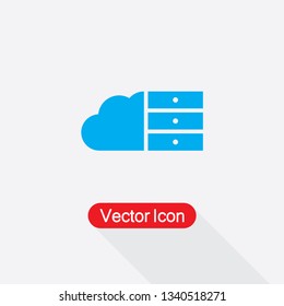 Hybrid Storage Icon Vector Illustration Eps10