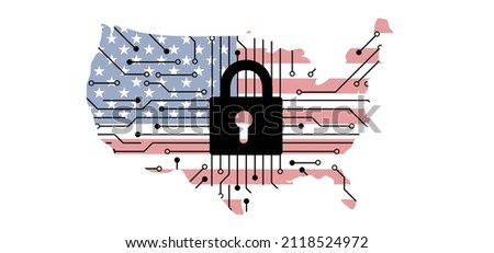 Hybrid war and warfare, DDoS attack. Cyber war, America conflict. Hackers and cyber crime, Hackers and cyber criminals phishing steal personal information, login details or password, 