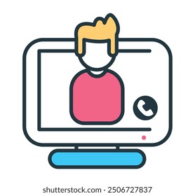 hybrid work making video call isolated