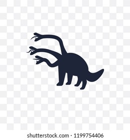 Hydra transparent icon. Hydra symbol design from Fairy tale collection. Simple element vector illustration on transparent background.