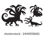 Hydra vector For Print, Hydra Clipart, Hydra vector Illustration