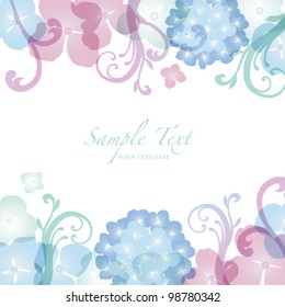 hydrangea background