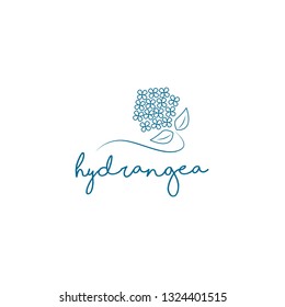 Hydrangea Logo Design