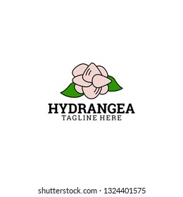 Hydrangea Logo Design
