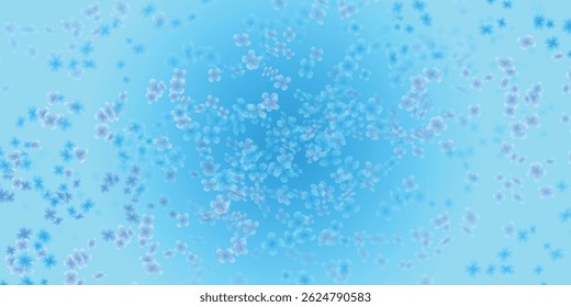 Fondo de flor de la estación de lluvias de Hortensia