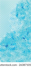 hydrangea rainy season flower background