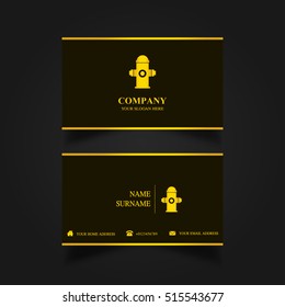 hydrant business card