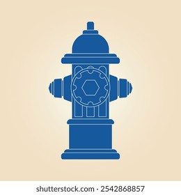 Hydrant firefighter trendy artwork beauteous abstract vector illustration colorful practical design.eps