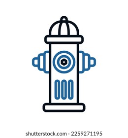 Hydrant icon. Fire Hydrant sign for mobile concept and web design. vector illustration	