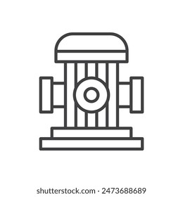 Hydrant Icon Sign Symbol Vector