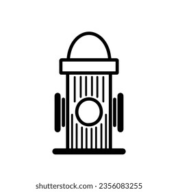 Hydrant Icon, True Black Icon