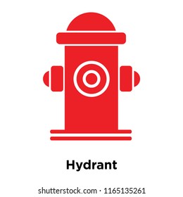 Hydrant icon vector isolated on white background, Hydrant transparent sign , disaster symbols