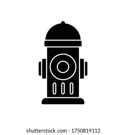 Hydrant icon vector simple design