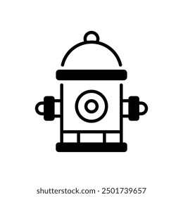 Hydrant icon vector stock illustration