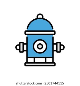 Hydrant icon vector stock illustration