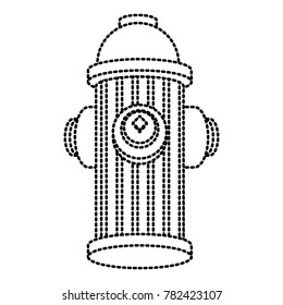 Hydrant isolated symbol