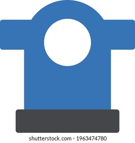hydrant vector glyph colour icon