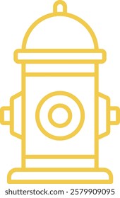 Hydrant vector icon. Can be used for printing, mobile and web applications.