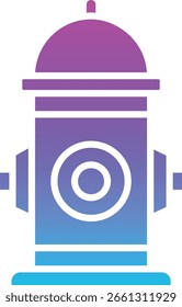 Hydrant vector icon. Can be used for printing, mobile and web applications.
