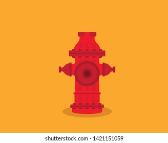 Hydrant vector icon, illustration logo