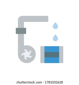 Hydratation, water icon. Simple color vector elements of aqua icons for ui and ux, website or mobile application