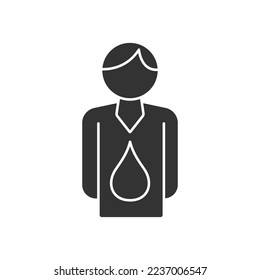 Hydrat füllte universelle Icon ui ux Element Zeichen.