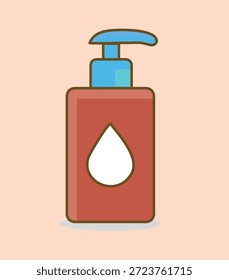 Hydrierende Creme und Seife Vektor Icon für Schönheit, Wellness und saubere Hautpflege Konzepte. Clean Beauty Skincare Vektor Icon mit Creme und Seife für Wellness und Beauty Projekte.