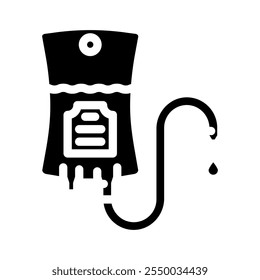 hydration spa therapy treatment glyph icon vector. hydration spa therapy treatment sign. isolated symbol illustration