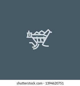 Hydraulic Energy vector icon. Hydraulic Energy concept stroke symbol design. Thin graphic elements vector illustration, outline pattern for your web site design, logo, UI. EPS 10.