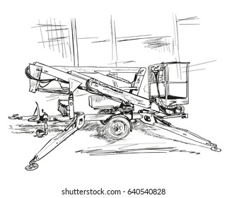 hydraulic hoist