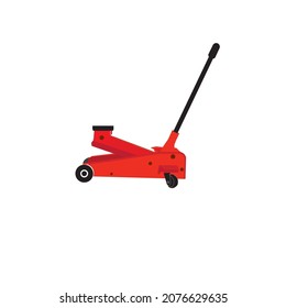Hydraulische Jack-Icon Vektorgrafik-Design-Vorlage.