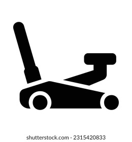 Hydraulic, Workshop Flat Icon Logo Illustration. Workshop Icon-set. Suitable For Web Design, Logo, App.