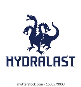 Hydrelast Dragon Modern Logo Design