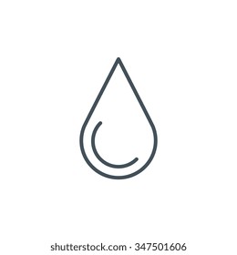 Hydro energy icon suitable for info graphics, websites and print media and  interfaces. Line vector icon.