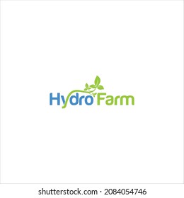 Hydro Farm Logo Vector Template