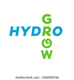 hydro farming concept logos 