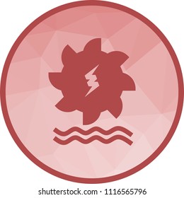 Hydro Power Icon