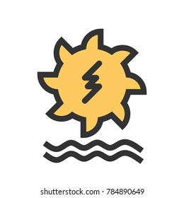 Hydro Power Icon