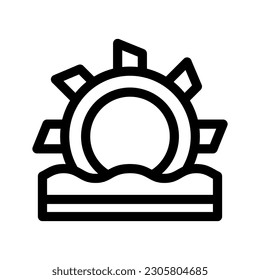 Hydro Power Icon Vector Symbol Design Illustration