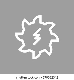 Hydro power, water, dam icon vector image. Can also be used for energy and technology. Suitable for web apps, mobile apps and print media.