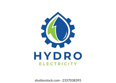 Hydro Water Logo. Hydro Logo Design Template Element