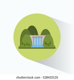 hydroelectricity plant generator energy landscape